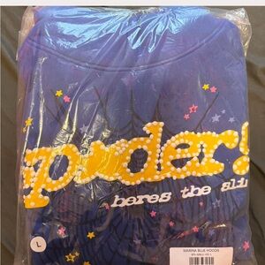 Spyder Blue Hoodie for Men